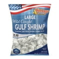 thumbnail image 1 of Big Easy Foods Wild Caught Large Raw Gulf Shrimp, Frozen, 31-40 ct. per pound, 2 lbs., 1 of 5