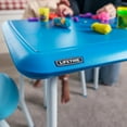 thumbnail image 9 of Lifetime 24-Inch Square Kid's Table and Chairs Set, Blue, 9 of 10