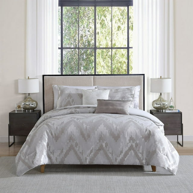Tahari Home 5-Piece Jacquard Comforter Set, Assorted Sizes