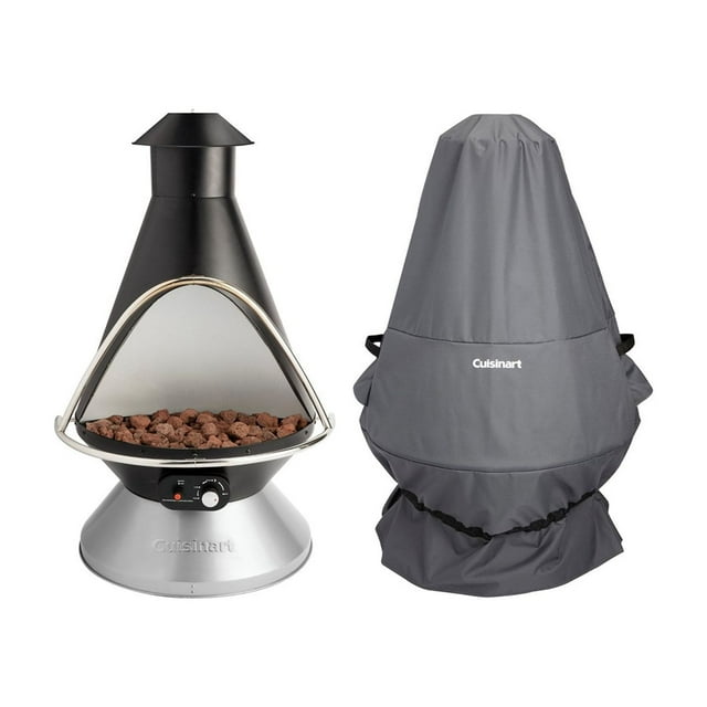 Cuisinart Chimenea Propane Fire Pit Bundle