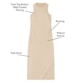 thumbnail image 8 of Member's Mark Women's Sandwash Ribbed Tank Dress, 8 of 9