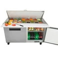 thumbnail image 3 of Maxx Cold X-Series Commercial Refrigerated Prep Station, Stainless Steel (15.5 cu. ft.), 3 of 9