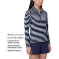 thumbnail image 4 of Lands' End Women's Quarter Zip Rashguard, 4 of 6