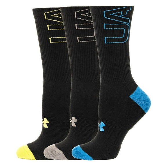 Under Armor Men's 3-Pack Phenom Crew Sock