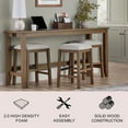 thumbnail image 2 of Member's Mark Lowell 4-Piece Sofa Table Set, Natural, 2 of 10