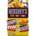 thumbnail image 1 of HERSHEY'S Miniatures Variety Pack Chocolate Candy, 180 pcs., 1 of 9