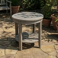 thumbnail image 2 of Cambridge Casual Weston Teak Side Table, 2 of 8