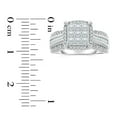 thumbnail image 5 of 0.95 CT. T.W. Diamond Engagement Ring in 14K White Gold (I-I1), 5 of 6