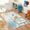 thumbnail interactive-video image 1 of Member's Mark Everwash Washable Kids' Activity Area Rug, Assorted Colors & Sizes, 1 of 7