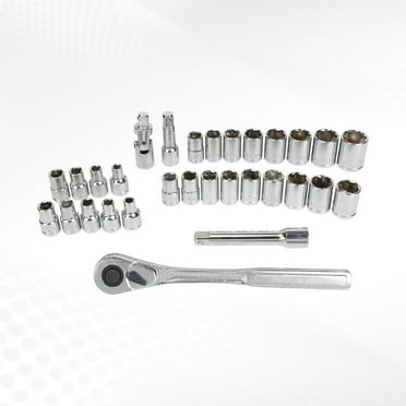 WORX 30PC 1/2" DR. 6 POINT SOCKET SET