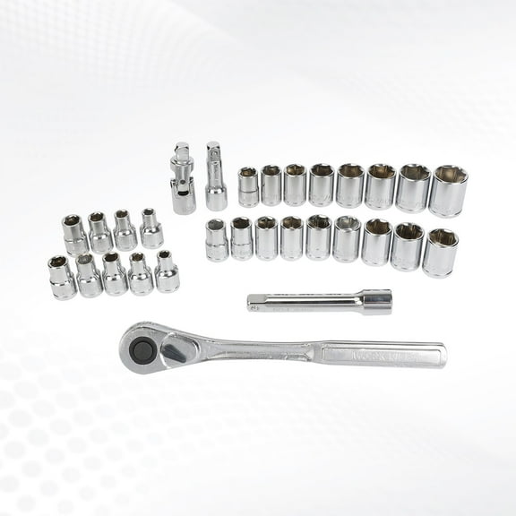 WORX 30PC 1/2" DR. 6 POINT SOCKET SET