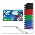 thumbnail image 1 of EXPO Low Odor Dry Erase Markers, Fine Tip - Office Pack, Assorted Colors, 36/Pack, 1 of 9