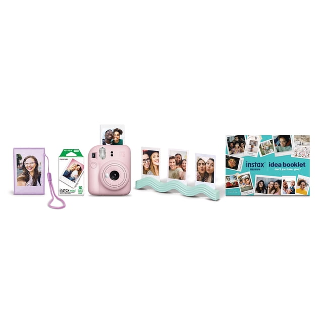 Fujifilm instax Mini 12 Bundle, Pink