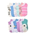 thumbnail image 2 of Character Girls 12-Pack No-Show Sock, 2 of 4