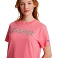 thumbnail image 2 of Champion Women's Short Sleeve Varsity Logo T-Shirt, 2 of 7