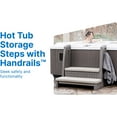 thumbnail image 4 of Step2 Hot Tub Storage Steps with Handrails, 4 of 8