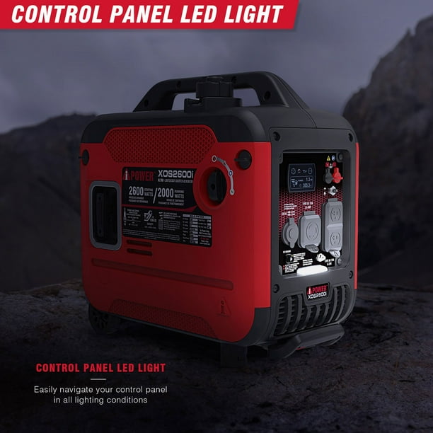 2,600 / 2,000 Watt AiPower Portable Generator With 80cc OHV Engine