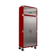 thumbnail image 1 of Seville Classics UltraHD 2 Piece Rolling Steel Garage Storage Cabinet With Stacker Set, 36" W x 18" D x 90.5" H, 1 of 13
