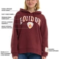thumbnail image 10 of Women's Character Patchwork Destination Hoodie, 10 of 11
