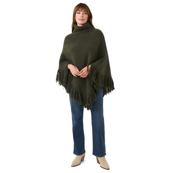 Edited by Maren Morris Women's Fringe Poncho