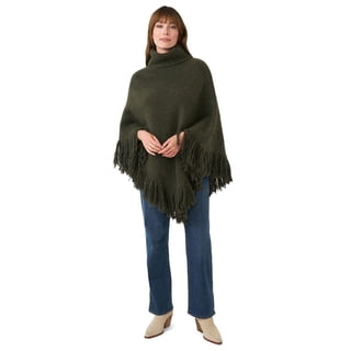 Edited by Maren Morris Women's Fringe Poncho