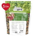 thumbnail image 3 of Love My Girls 2-pack Veggies & Worms 5lb Chicken Treat Bags, 3 of 7
