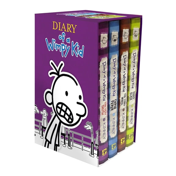 Diary of a Wimpy Kid Books 5-8 Box Set, Hardcover