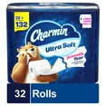 thumbnail image 1 of Charmin Ultra Soft 2-Ply Toilet Paper 32 rolls, 231 sheets/roll, 1 of 11