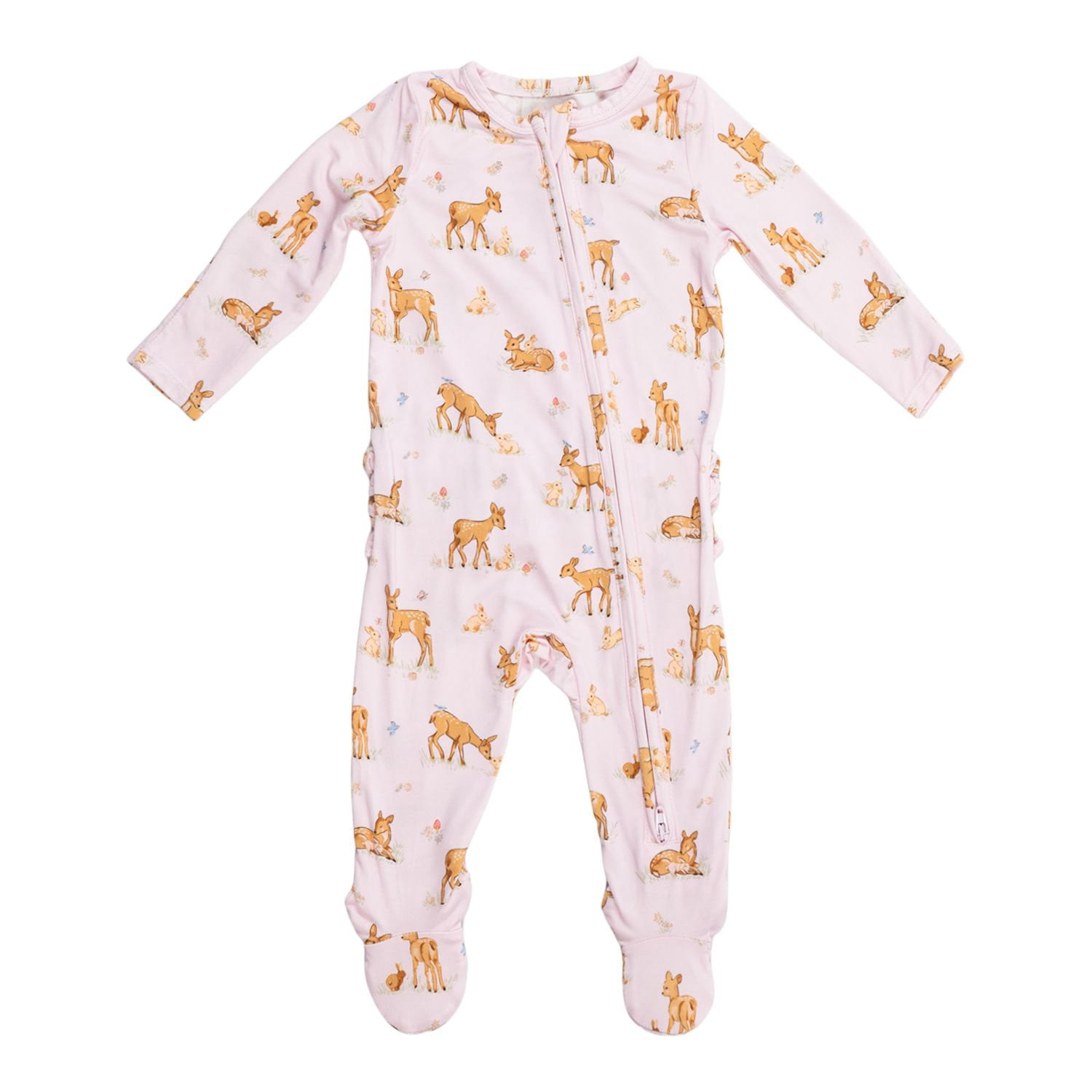 ♡BABY♡ Angel Dear Baby Girls 2-Way Zipper Footie - Samsclub.com