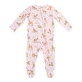 thumbnail image 1 of Angel Dear Baby Girls 2-Way Zipper Footie, 1 of 4