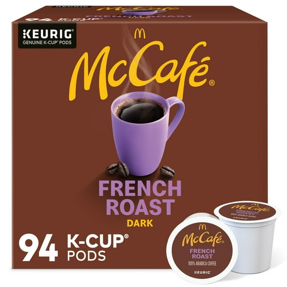 McCafe Dark Roast K-Cup Coffee Pods, French Roast, 94 ct.