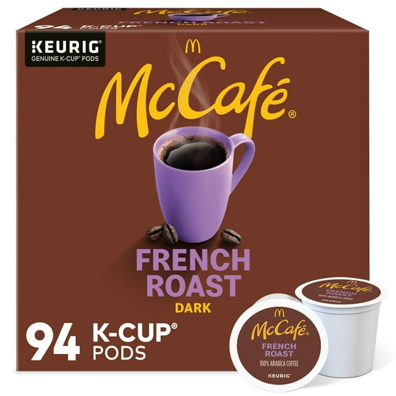 McCafe Dark Roast K-Cup Coffee Pods, French Roast, 94 ct.