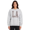 thumbnail image 1 of State of Mine Women's Camo Letters State Sweatshirt, 1 of 6