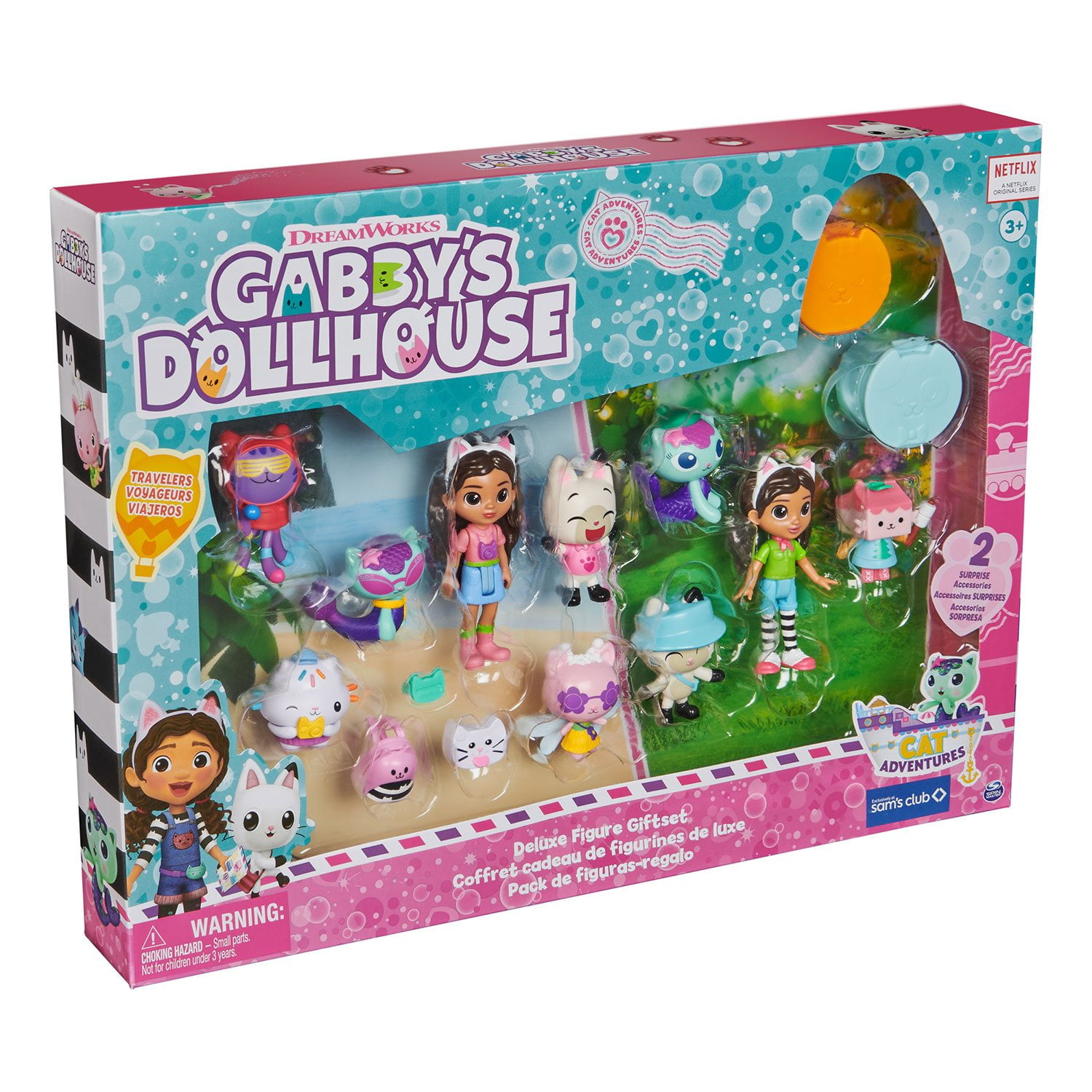 Gabby's Dollhouse Deluxe Figure Bundle