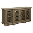 thumbnail image 2 of OSP Home Furnishings 60" Marcel Console with 4 Glass Doors, 2 of 11