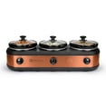 thumbnail image 4 of TRU Triple Slow Cooker Buffet Server Set (Assorted Colors), 4 of 4