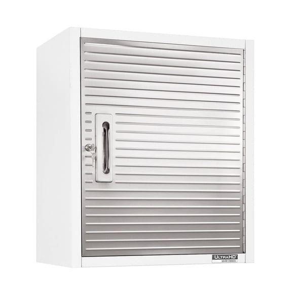 Seville Classics UltraHD Wall Storage Cabinet, 24" W x 12" D x 28" H