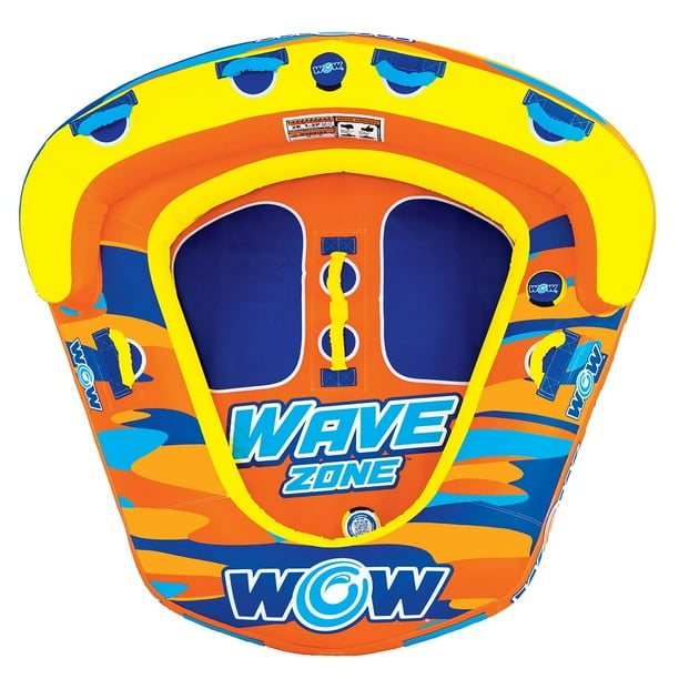WOW Sports Wave Zone 2-Person Inflatable Towable Water Tube