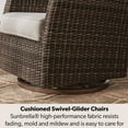thumbnail image 4 of Member's Mark Fremont Deep Seating Set with Sunbrella Fabric, 4pc, 4 of 6