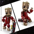 thumbnail image 6 of LEGO Marvel Ravager Jumpsuit Groot Kids Toy, 604 pc., 6 of 6