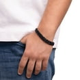 thumbnail image 5 of Mens Curb Link Bracelet in Stainless Steel, 5 of 5