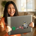 thumbnail image 4 of LEGO Cactus & Triceratops Keychain Lights + Raccoon Sticker, 4 of 6