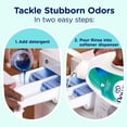 thumbnail image 7 of Downy Rinse Laundry Odor Remover, Cool Cotton, 87.5 fl. oz., 7 of 10
