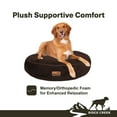 thumbnail image 3 of Ridge Creek Cozy Round Pet Bed, Choose Size and Color, 3 of 8