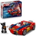 thumbnail image 1 of LEGO Marvel Spider-Man Car vs. Venomized Wolverine Building Set, 134 pc., 1 of 6