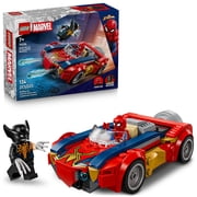 LEGO Marvel Spider-Man Car vs. Venomized Wolverine Building Set, 134 pc.