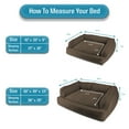 thumbnail image 2 of Canine Creations Sofa Couch Pet Bed, Choose Size and Color, 2 of 8