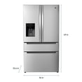 thumbnail image 3 of Kenmore 25.6 cu. ft. French Door Refrigerator w/Fingerprint Resistance, 3 of 18
