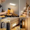 thumbnail image 7 of 7.8 inch Battery Operated Daylight White Integrated LED Under Cabinet Lights with Hook, 2-Pack, 7 of 7