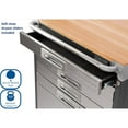 thumbnail image 5 of Seville Classics UltraHD 6-Drawer Rolling Cabinet, 28" W x 25" D x 34.5" H, 5 of 16